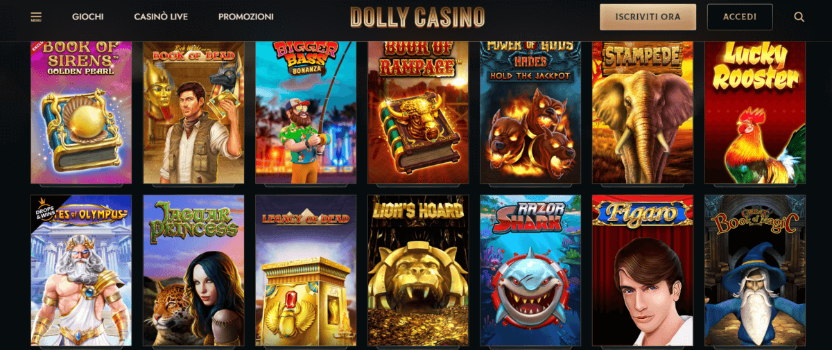 dolly nuovi casino online italiani